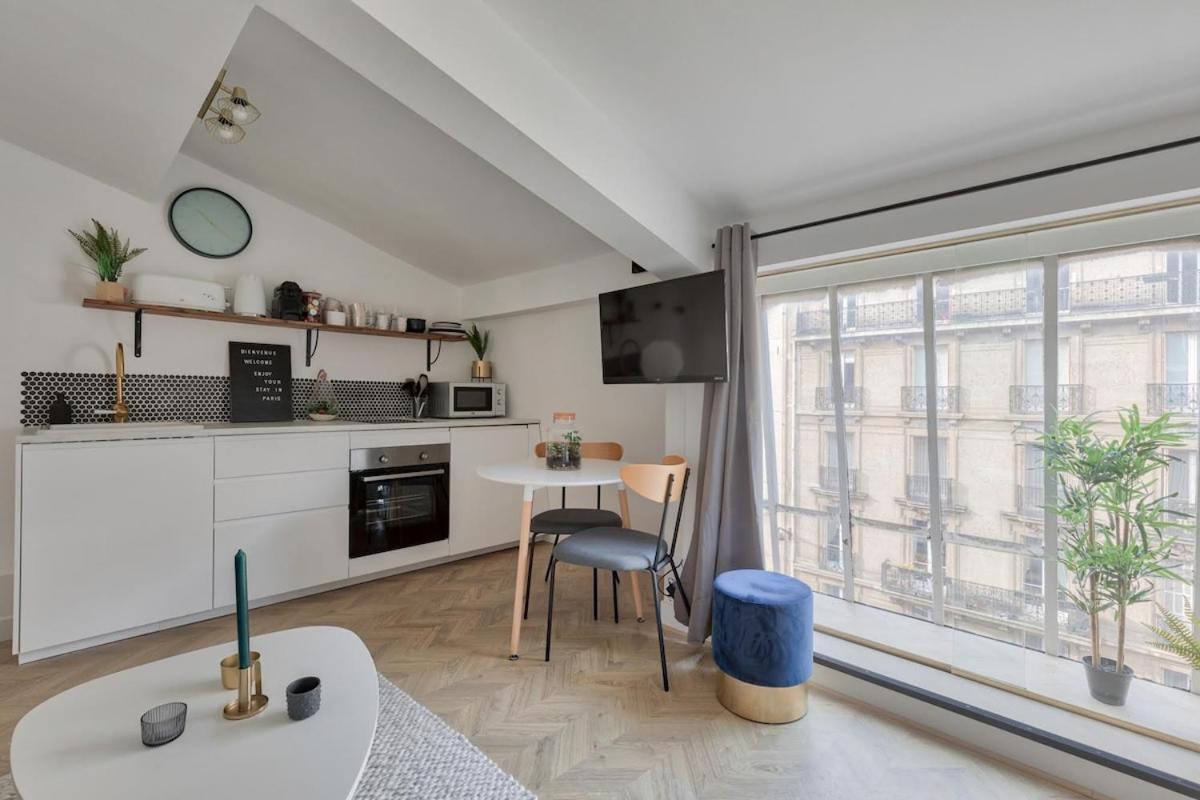 Appartement Renove Proche Arc Triomphe - 2P Paris Luaran gambar